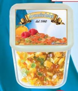 BARRA CUBETTI DI MACEDONIA 80G 12PZ