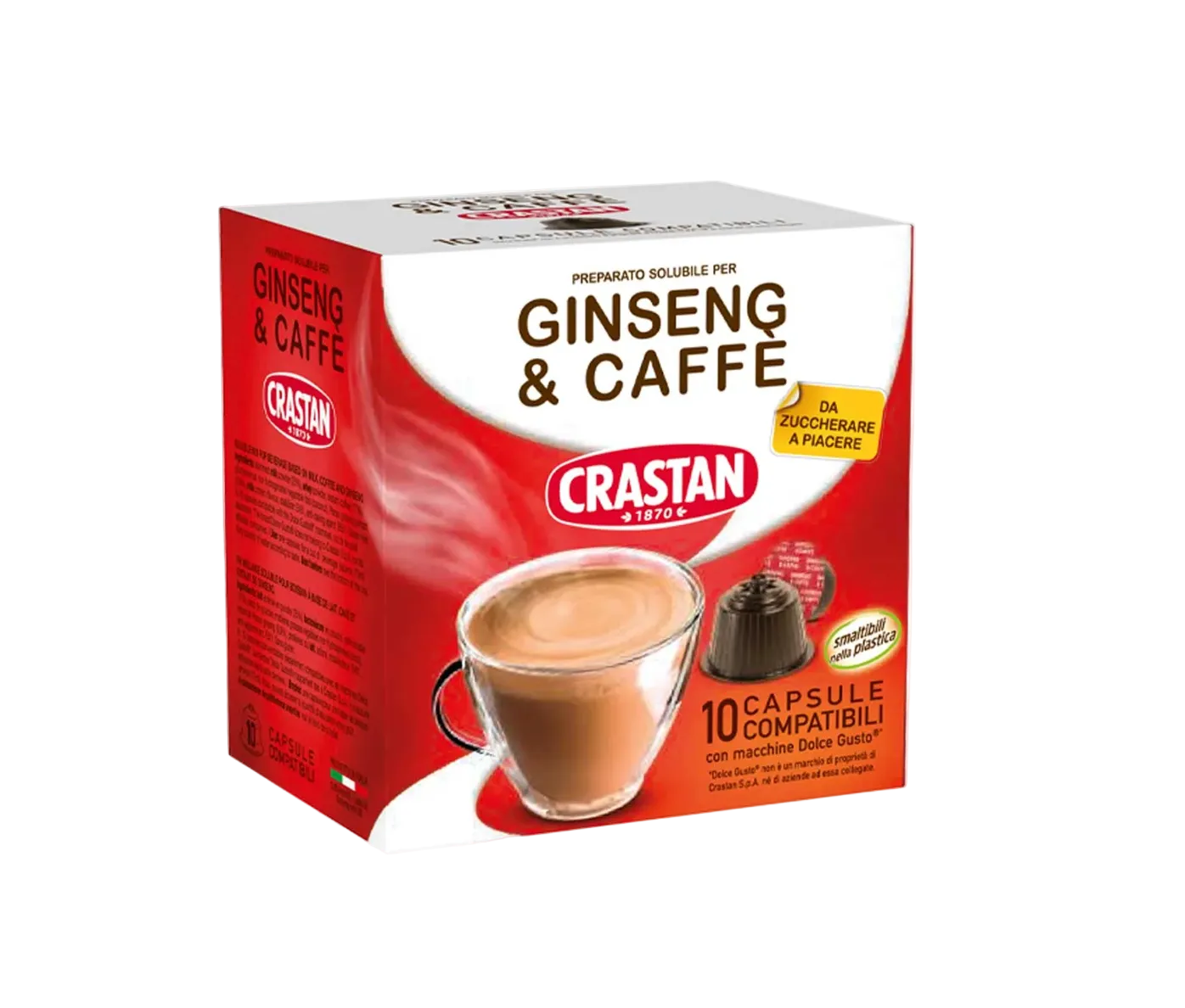 CRASTAN GINSENG & CAFFE' GR.9 X10 CAPS 8PZ