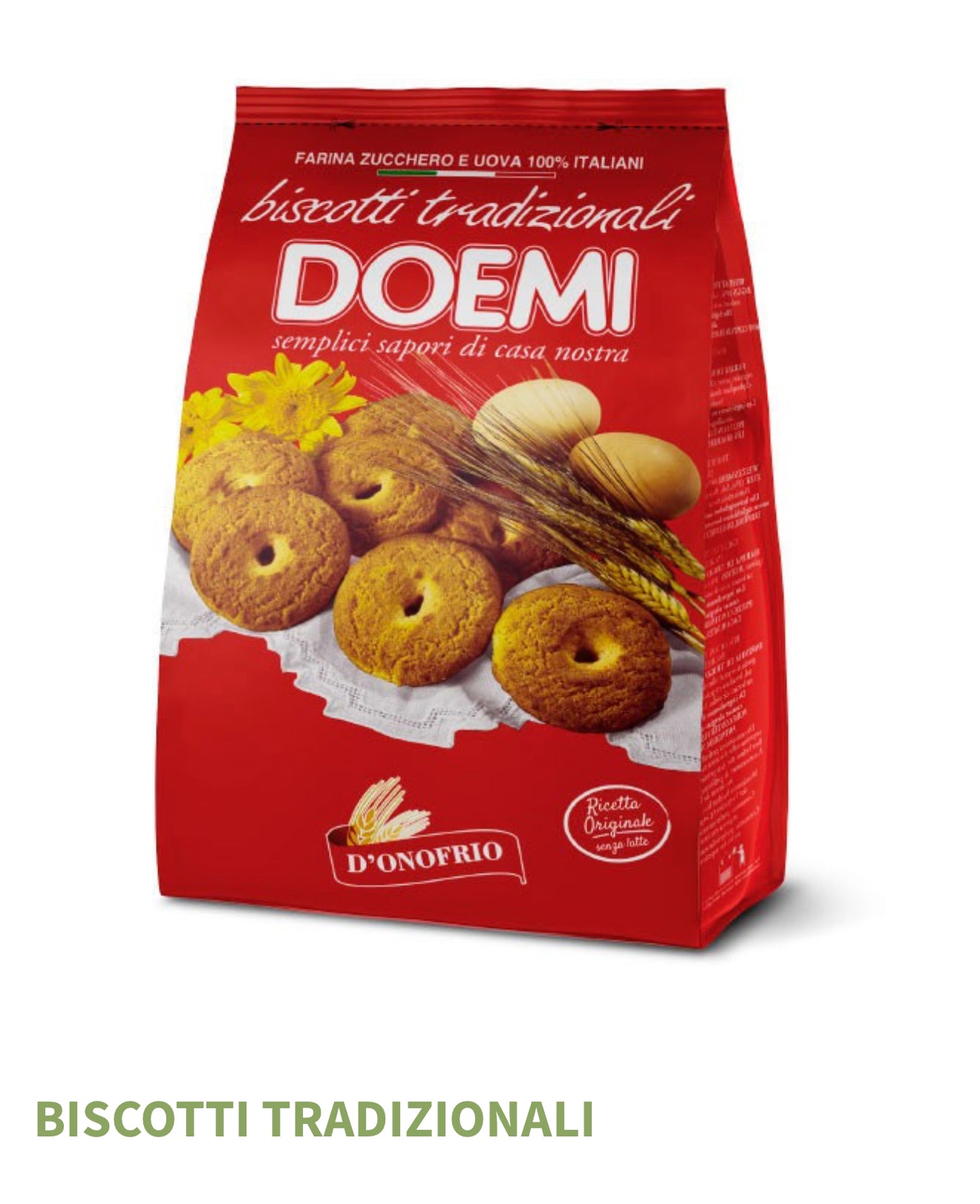 DOEMI BISCOTTI TRADIZIONALI gr750*12