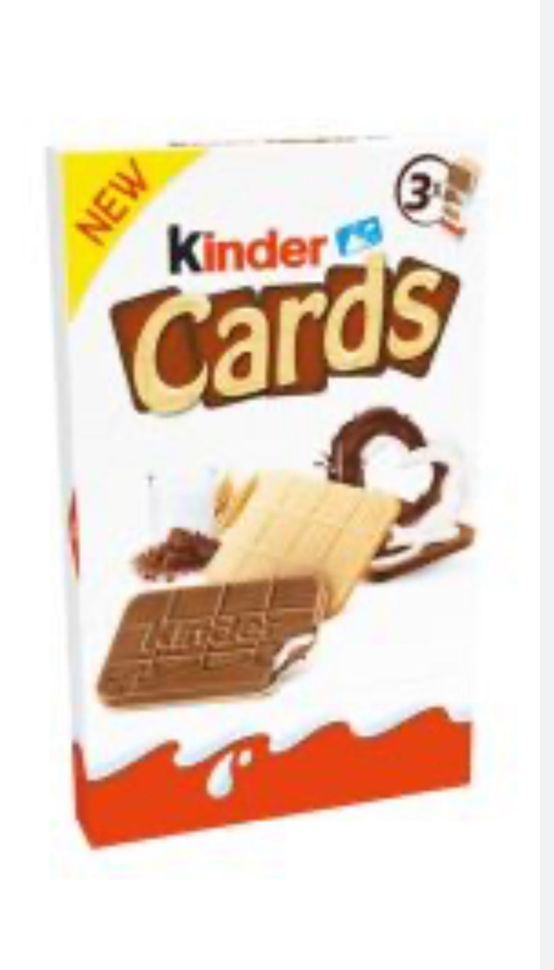 Kinder Card T3 76.8gr*18pcs