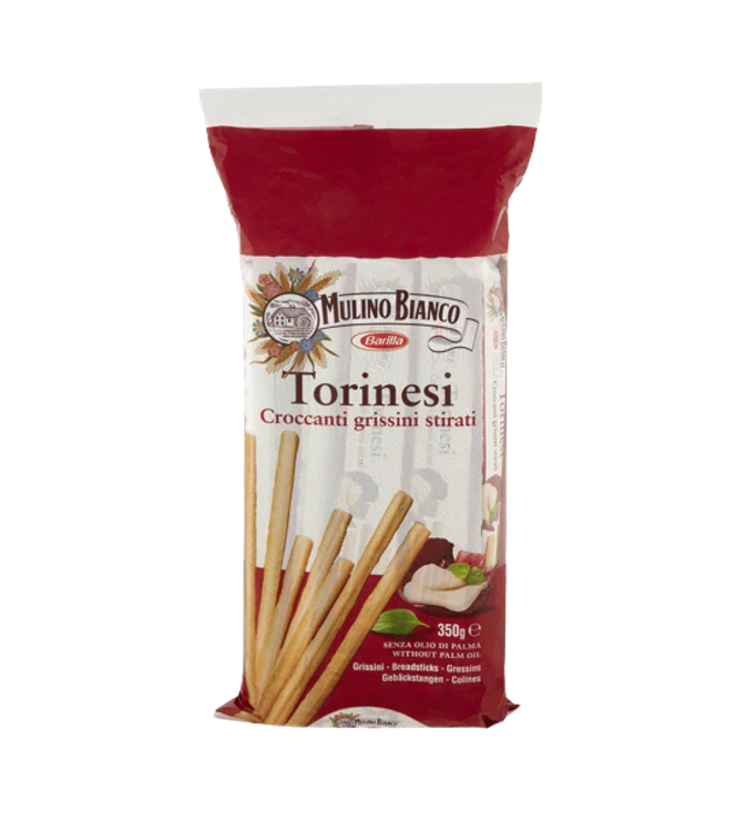 Mulino Bianco Grissini Torinesi Croccanti Ristorante italian breadsticks 350g 10Pz