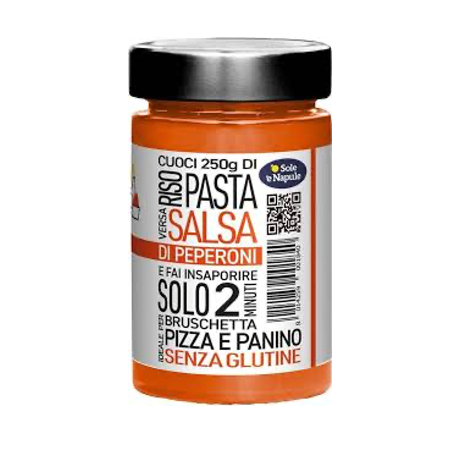 O SOL E NAPULE SALSA DI PEPERONI G190X12