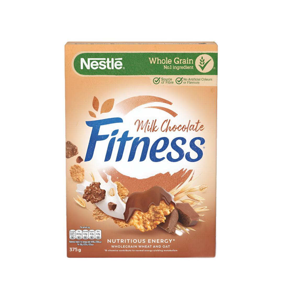 FITNESS CHOCOLATE CEREALS 375G 8PZ