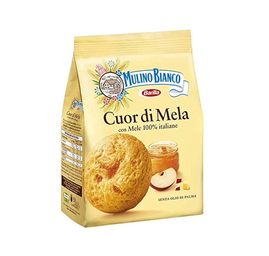 Mulino Bianco Cuor Di Mela 250g 12Pz
