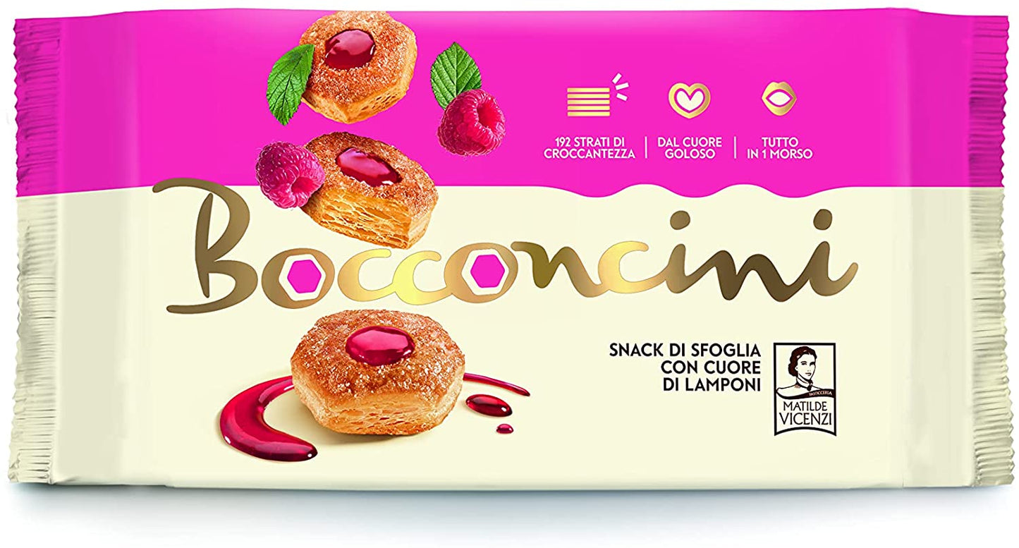 VICENZI BOCCONCINI LAMPONE 90G 10PZ