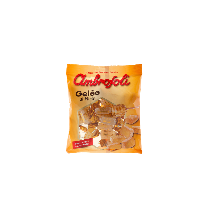 AMBROSOLI CARAM.GELÈE AL MIELE 130G 20PZ