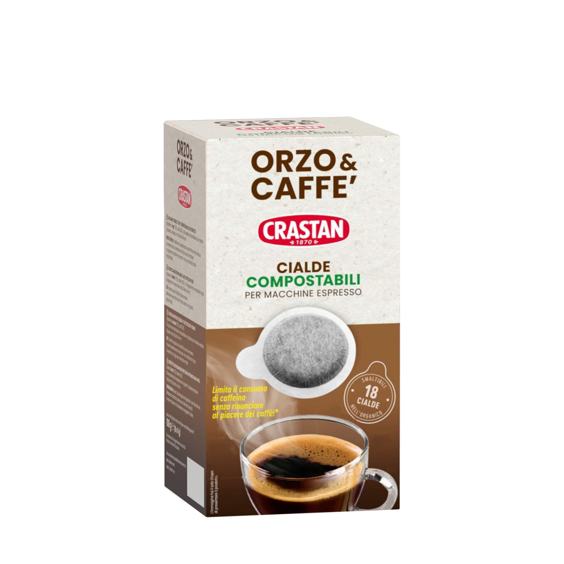 CRASTAN ORZO & CAFFE' 18 CIALDE PZ.12