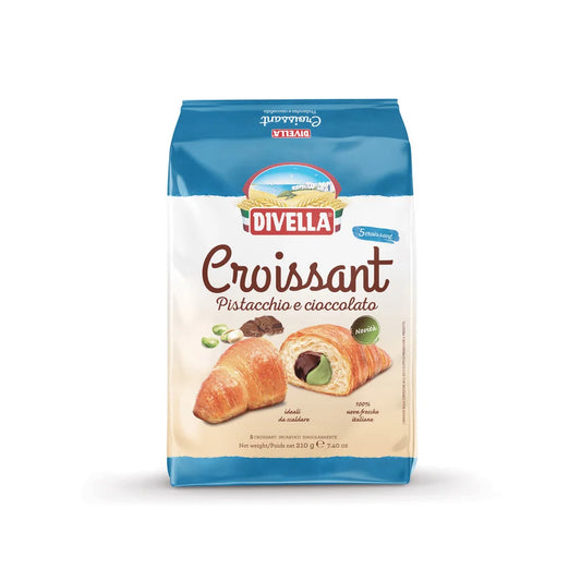 DIVELLA CORNETTI CIOCCOLATA PISTACCHIA T5 120G 8PZ