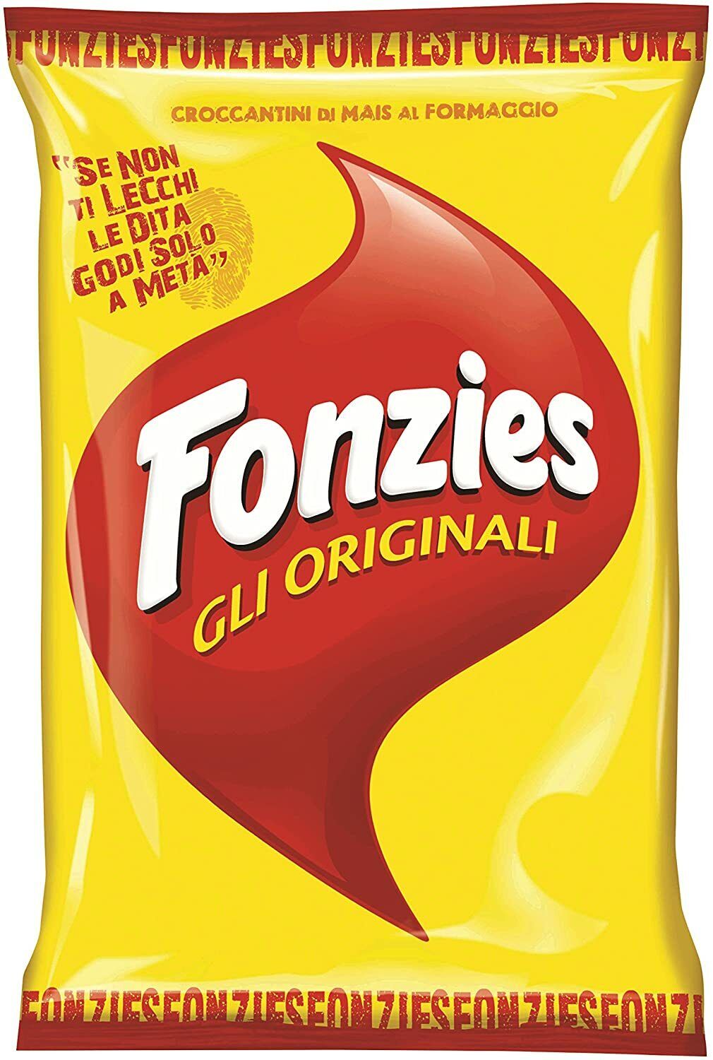 FONZIES ORIGINAL PUFFED CORN CHEESE SNACK 188G 24PZ