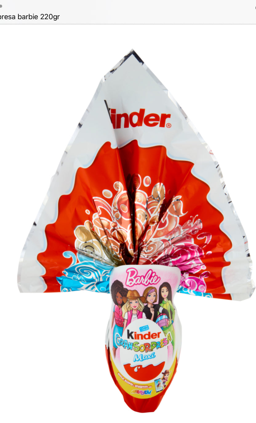 KINDER GRANSORPRESA girl 220G