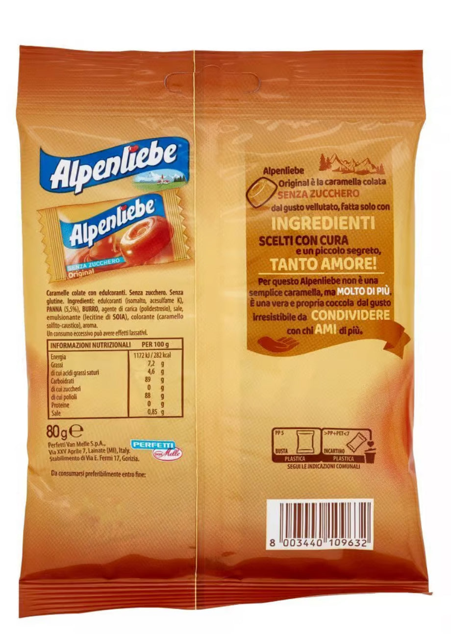 Alpenliebe Original Candy 80gr 12pz