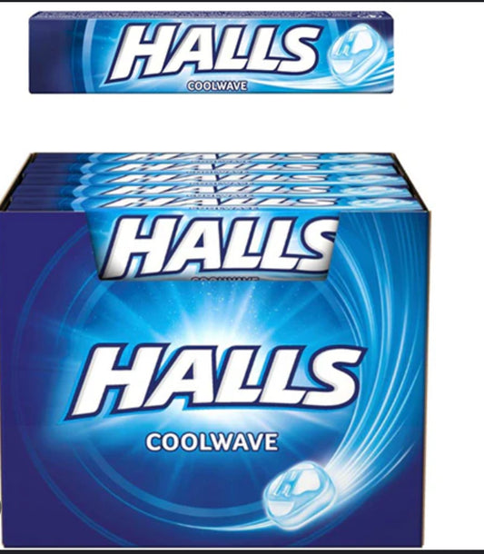 Halls candy cool wave