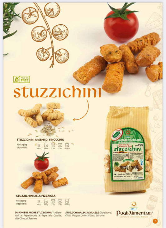 STUZZICHINI PIZZA 250gr*20pz