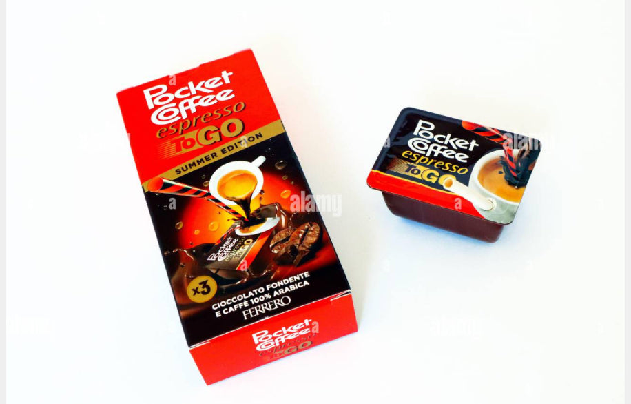 Ferrero Pocket coffee espresso to go
