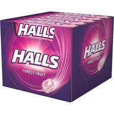 HALLS FOREST FRUIT 33.5G 2OCT