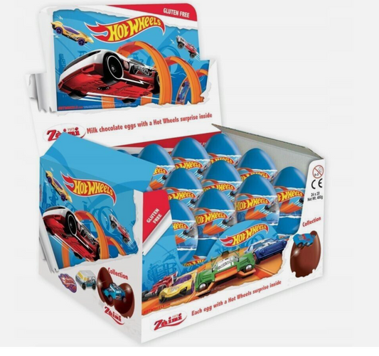 ZAINI EGGS HOT WHEELS 20gr*24pcd
