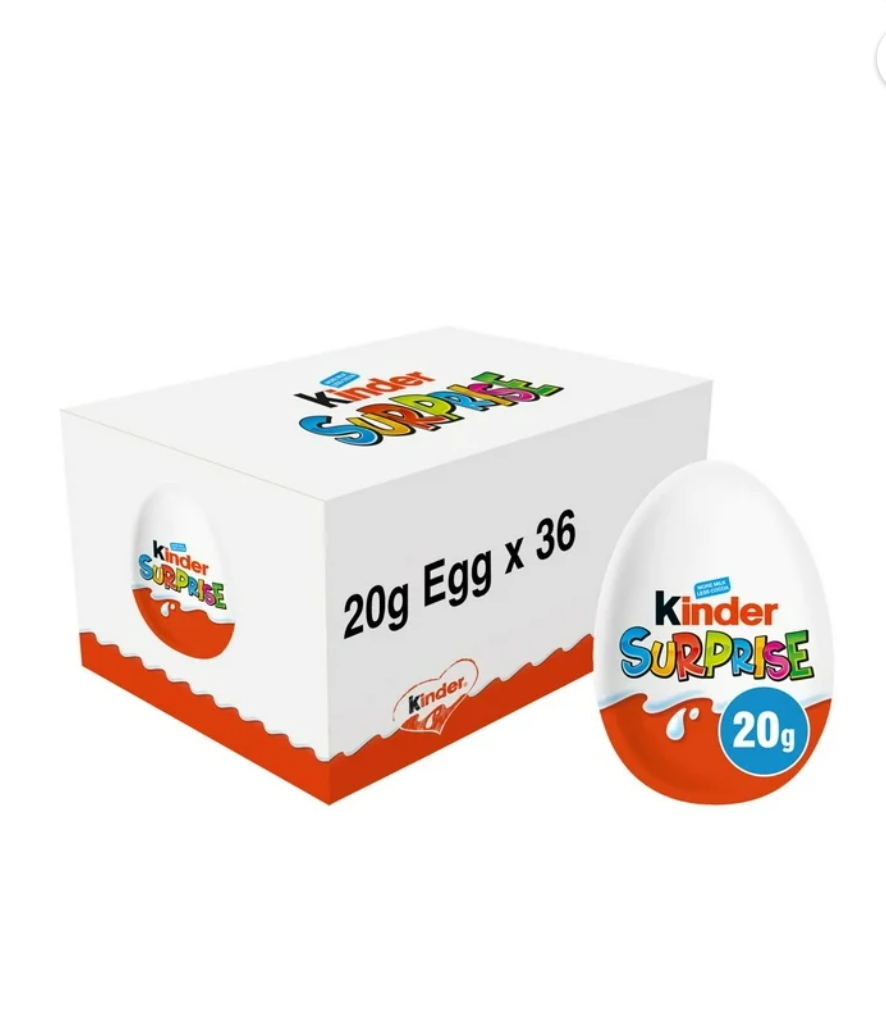 KINDER SORPRESA BOY20gr*36 pcs