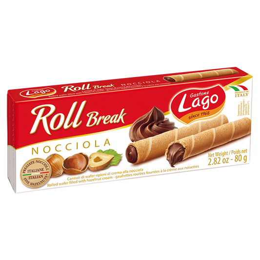 LAGO ROLL BREAK NOCCIOLA 80G 24PZ