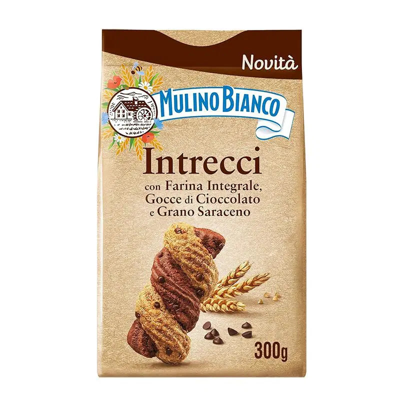 MULINO BIANCO INTRECCI BISCUITS 300G 12PZ