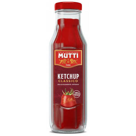 MUTTI KETCHUP ORIGINAL VETRO GR.300 PZ.6