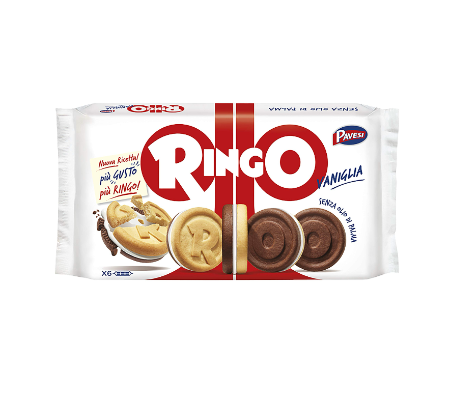 PAVESI RINGO Vanilla 11.64Oz/330G  12Pz