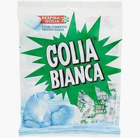 PERFETTI GOLIA BIANCA BUSTA 160G 18PZ