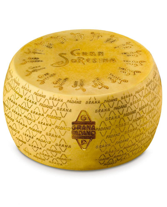 QUARTER GRANA PADANO LATTERIA SORESINA $8.20/LB