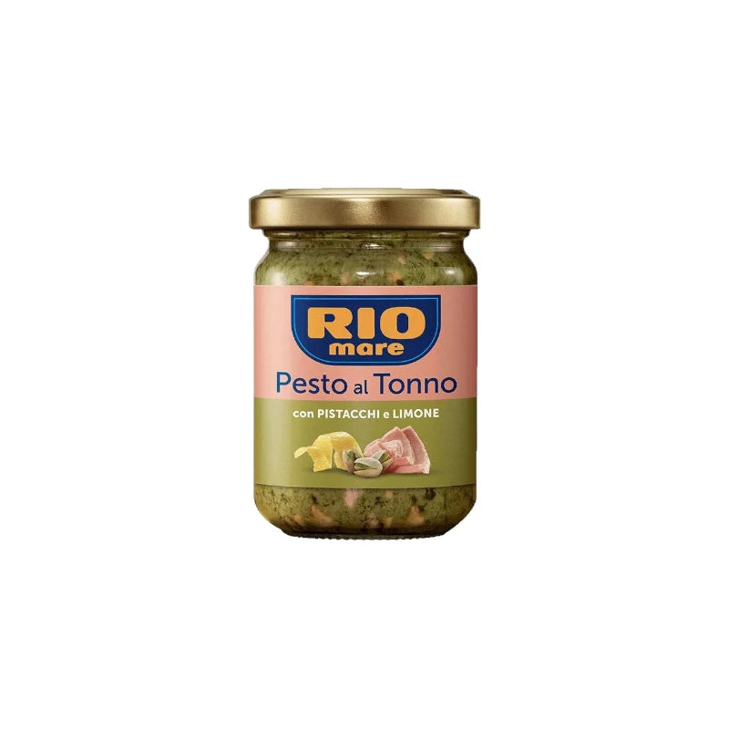 RIO MARE PESTO AL TONNO PISTACHIOS AND LEMON 130G 12PZ