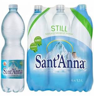 SANT'ANNA ACQUA MINERALE NAT.LT.1,5 PZ.6