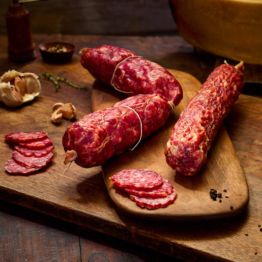 SOPRESSATA TIPO NAPOLI DOLCE E PICCANTE HOT DRY $12.50/LB