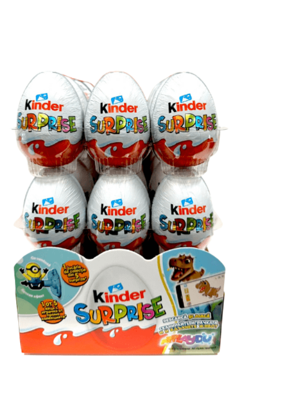 KINDER SORPRESA BOY20gr*36 pcs