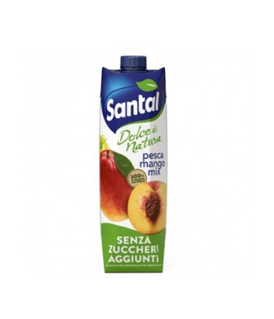 Santal Mango Peach Juice 1L 12Pz