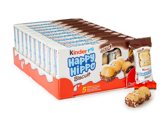 KINDER HAPPY HIPPO COCOA T5 10PZ