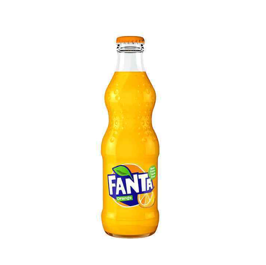 FANTA ORANGE SODA 330ML 24PZ