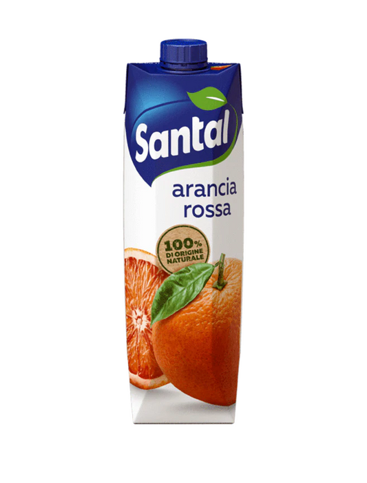SANTAL PRISMA SUCCO ARANCIA ROSSA 1L 12PZ