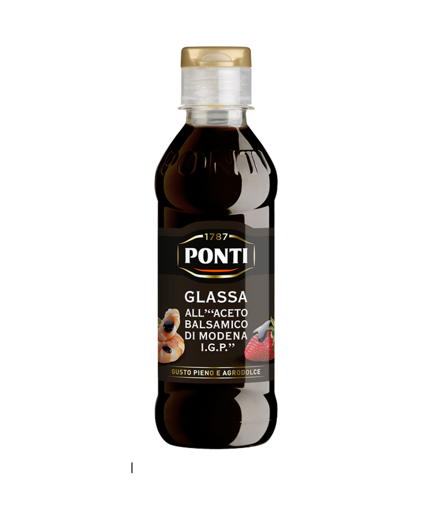 Ponti Glaze with Balsamic Vinegar 250g 6pz