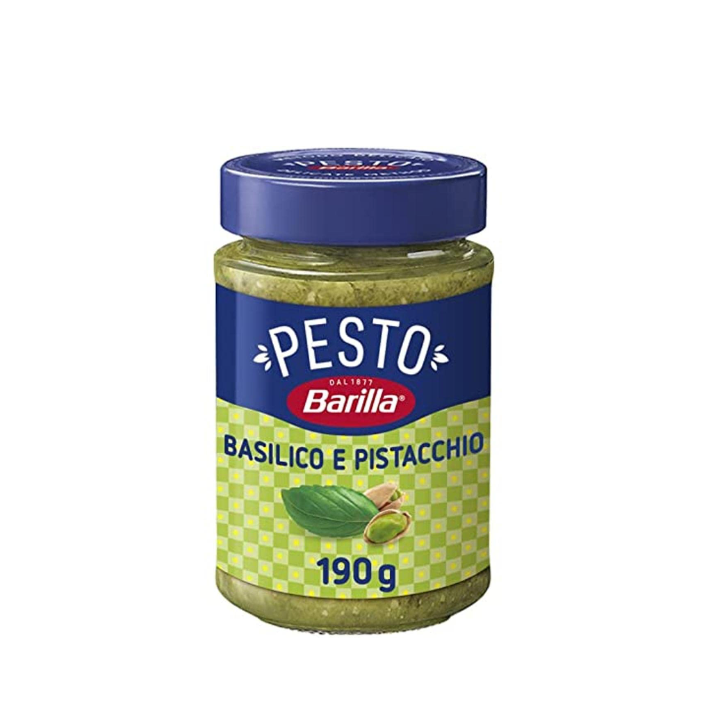 BARILLA PESTO BASILICO/PISTAC 190G 12PZ
