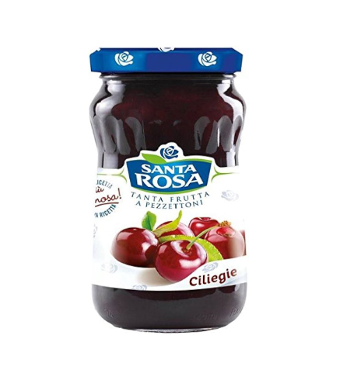 SANTA ROSA CILIEGIE JAM 350G 12PZ