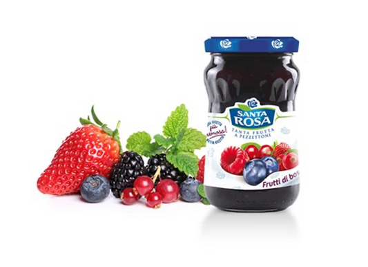 SANTA ROSA CONFETTURA FRUTTI DI BOSCO 350G 12PZ