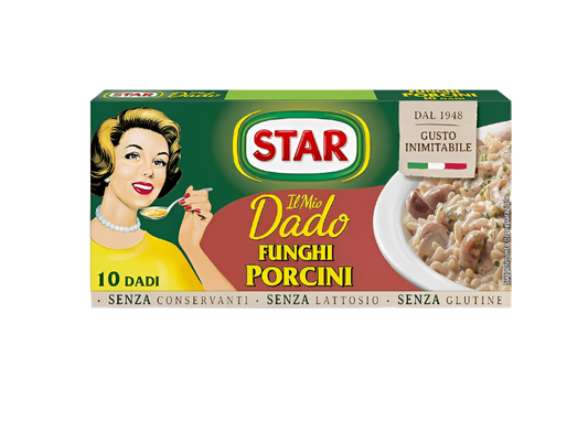 Star Dadi Porcini 10 Bouillon Cubes 48pz