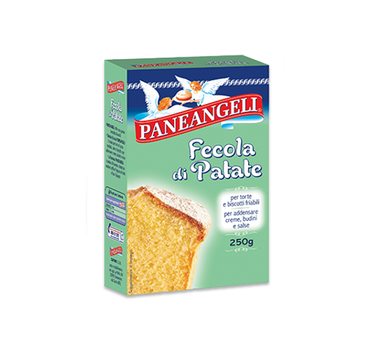 PANEANGELI FECOLA DI PATATE, POTATO STARCH 250G/8.8OZ. 14PZ