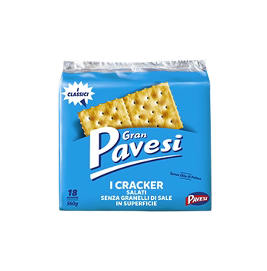 PAVESI GP CRACKER NON SALT 560G 12PZ