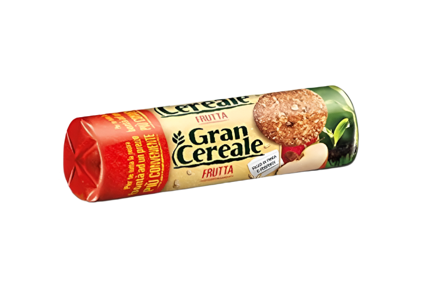 MULINO BIANCO GRAN CEREALE FRUTTA 250G 18PZ