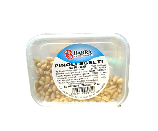 BARRA PINOLI SCELTI 25G 24PZ