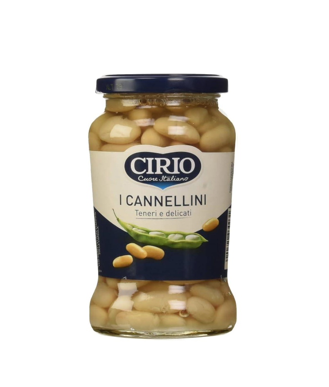 CIRIO FAGIOLI CANNELLINI VETRO 370G 12PZ