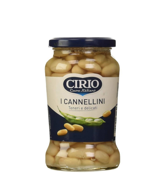 CIRIO FAGIOLI CANNELLINI VETRO 370G 12PZ