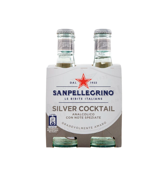 SAN PELLEGRINO COCKTAIL SILVER 200MLX4, 6PZ