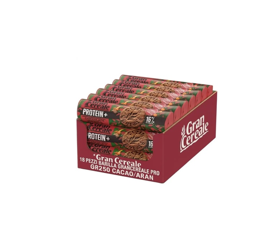 MULINO BIANCO GRANCEREALE PROTEIN ARANCIA 250G 18PZ