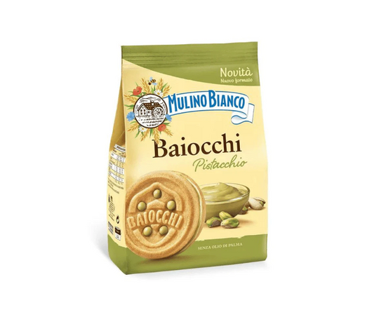 MULINO BIANCO BAIOCCHI WITH PISTACHIO 240G 10PZ