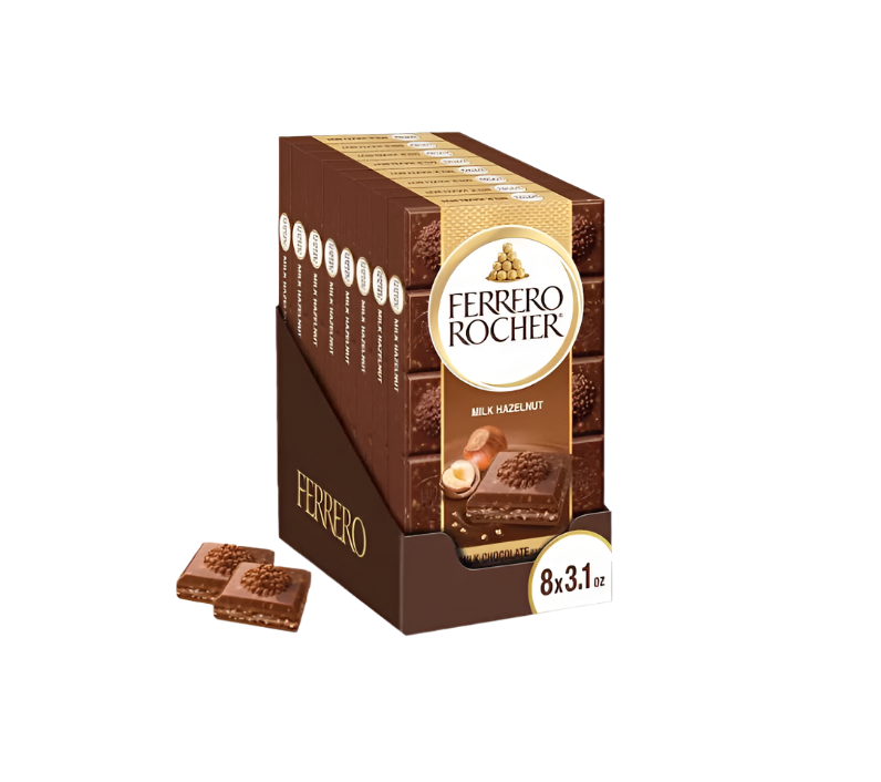 ROCHER ORIGINAL CHOCOLATE BARS 90G 8PZ